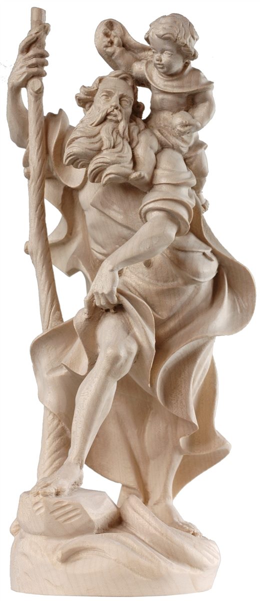St.Christophorus - Saints - Woodcarvings Bernardi Hermann