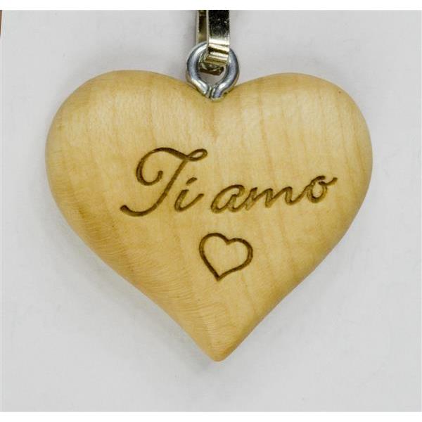 Schlüsselanhänger "Ti Amo" - mit Schrift