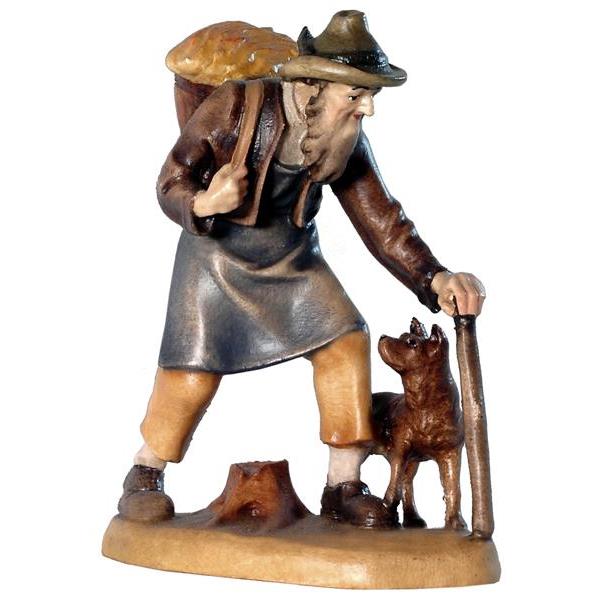 Shepherd with dog - color
