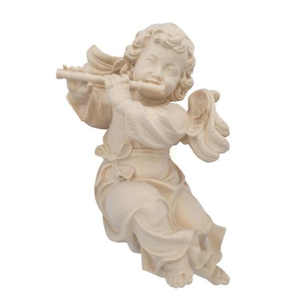 Raiser angel with flute - natural